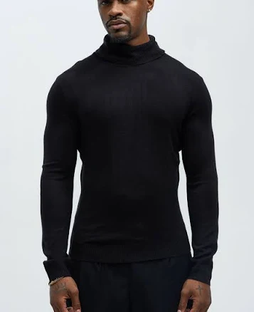 Fashion Nova Men's Deangelo Turtleneck Sweater