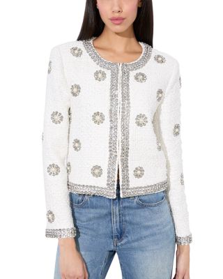 Kidman Crystal Embellishment Jacket