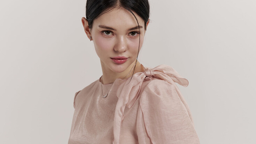 Julia Square-Neck Blouse