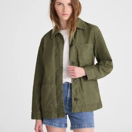 Madewell Women's Classic Chore Jacket in Cotton Twill