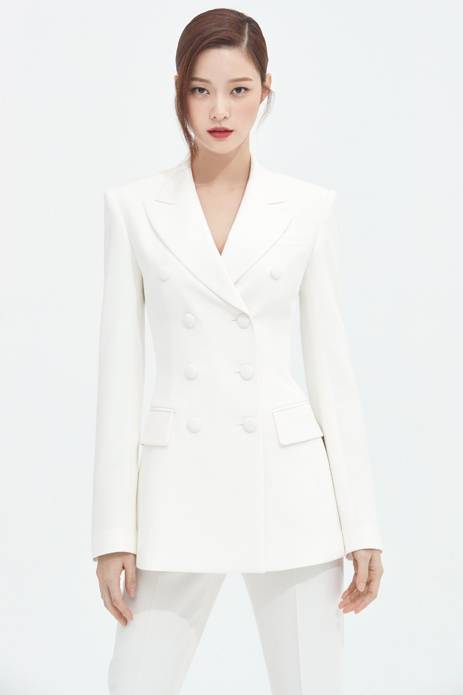 Silk Double Tailored Jacket