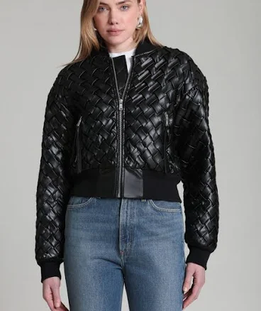 Avec Les Filles Women's Short Woven Jacket