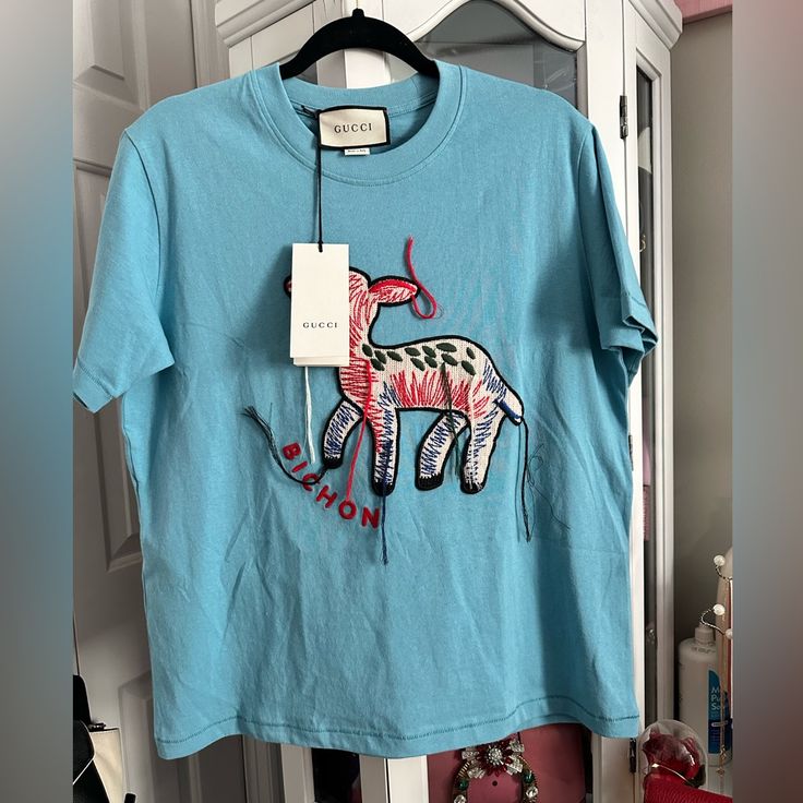 Bichon Embroidered T-shirt