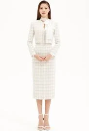 Tweed Pencil Skirt 0 (XS)