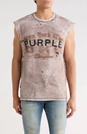 Purple Brand Men's Textured Sleeveless