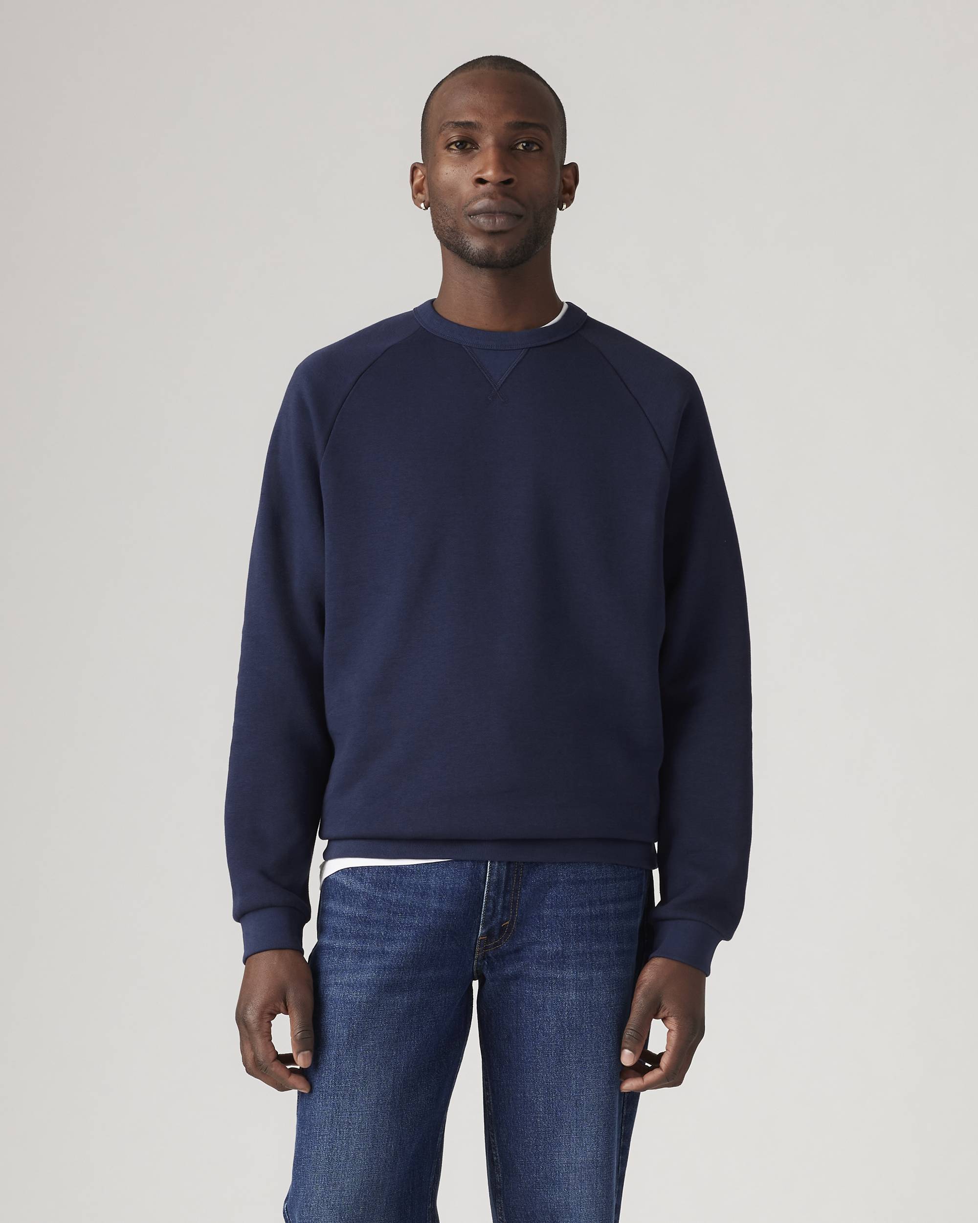 Red Tab Crewneck Sweatshirt