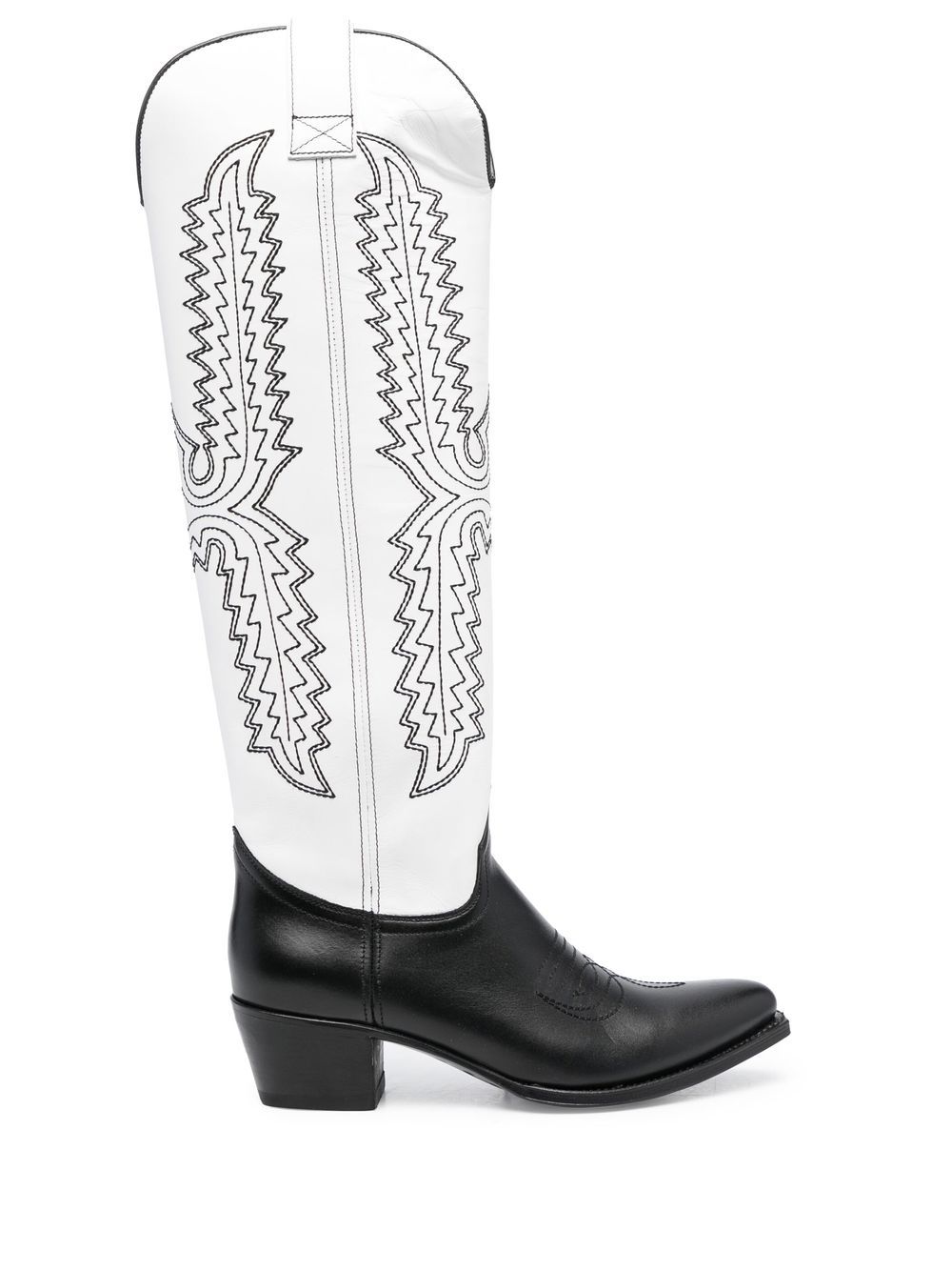 Leather Western Boots