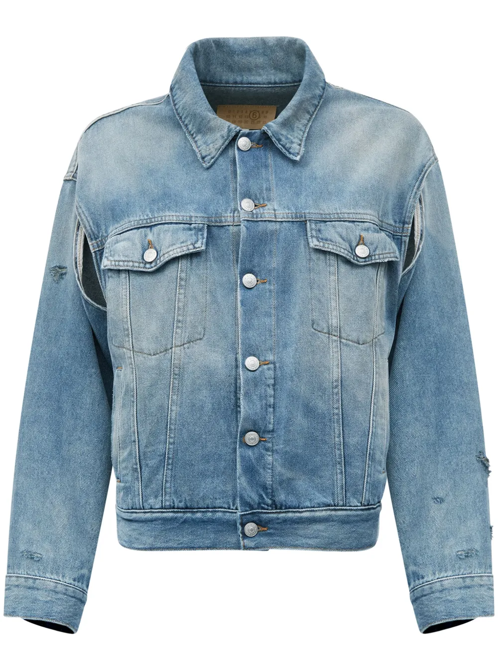 Floral Patch Denim Jacket