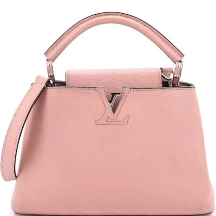 Louis Vuitton Capucines Bb Leather Satchel