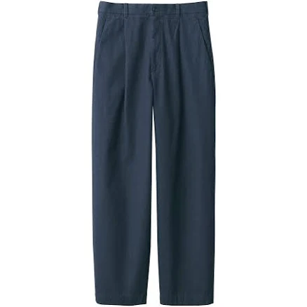 Muji Men's Darted Wide Pants