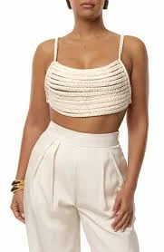 Sofia Braided Crop Top