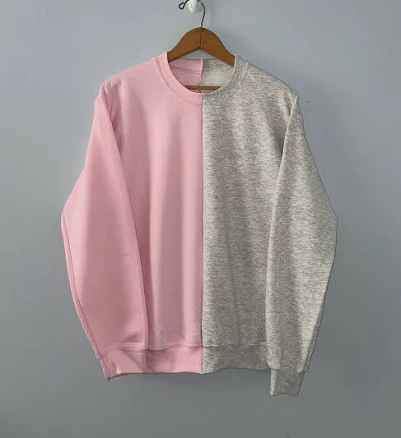 Personalized Two-Toned Crewneck