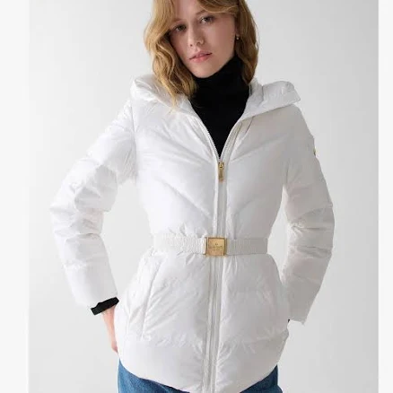 Kate Spade Cire Short Belted Puffer