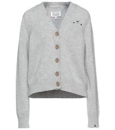 Maison Margiela Women's Distressed Wool Cardigan