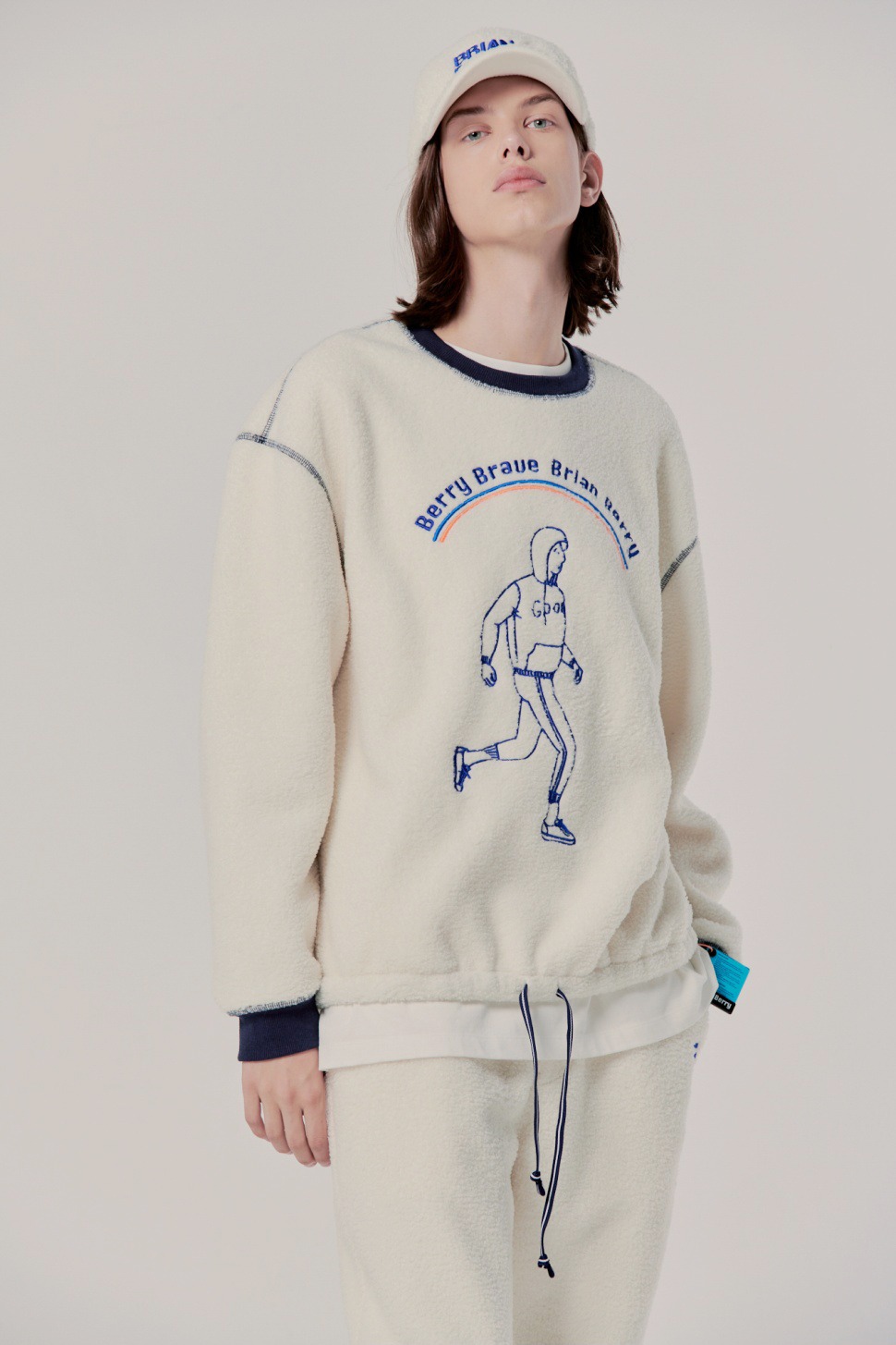 BERRYMAN SIGNATURE SET-UP TEE_O/WHITE