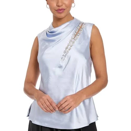 Muse Women's Asymmetrical Keyhole Top