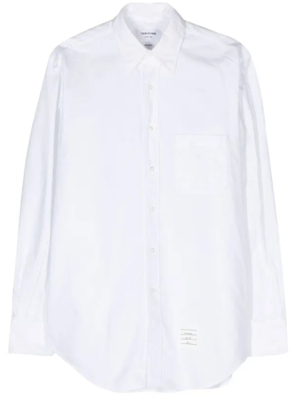 Logo-patch Cotton Shirt