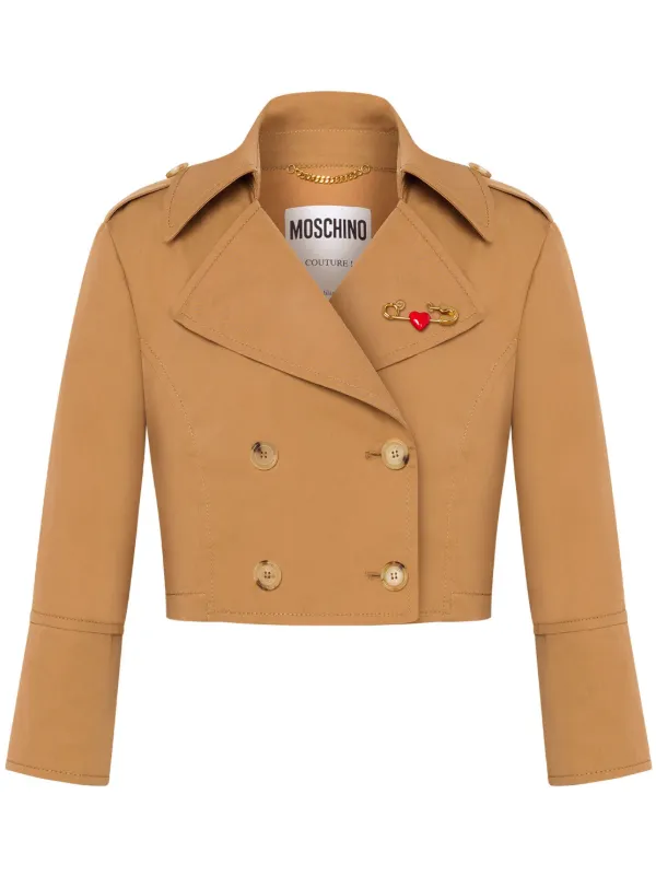 Cropped Double-breasted Jacket