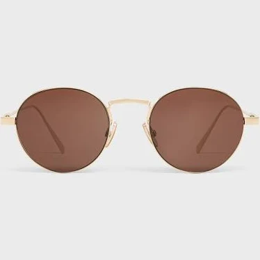 CELINE Women's Round Metal Sunglasses