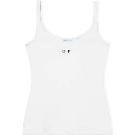 Off-White Off Stamp Rib Women Tank Top
