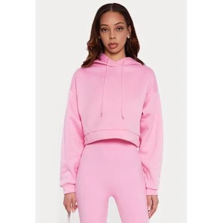 Women's Cropped Pullover Hoodie