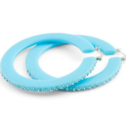 60's Retro Hoop Earrings