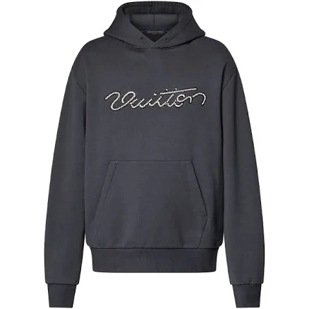 Louis Vuitton Embellished Signature Hoodie