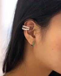 Pearl Duet Ear Cuff