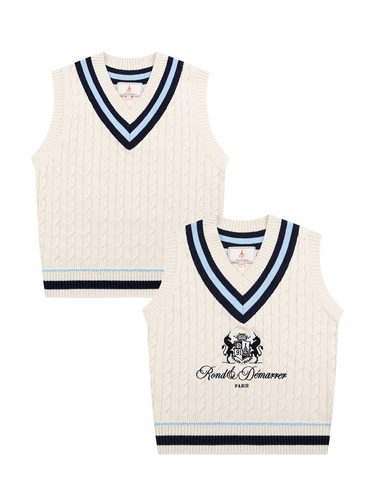 Cable Knit Vest