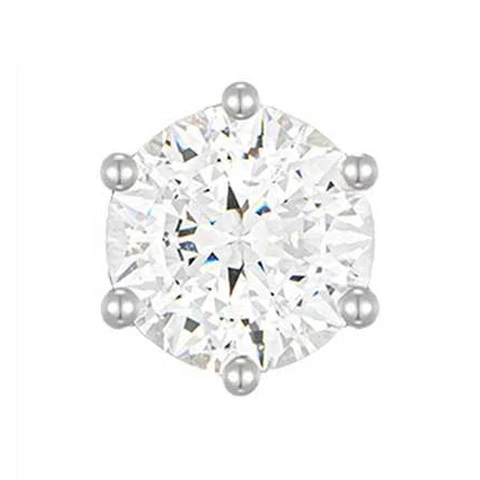 J.ESTINA 1ct Whitemond Earrings
