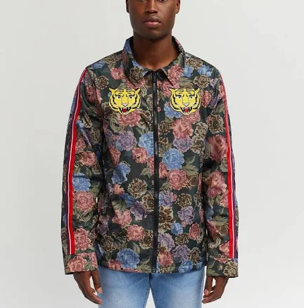 Fearless Tape Trim Nylon Jacket