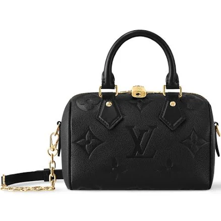 Louis Vuitton Monogram Empreinte Leather Speedy Bandoulière 20 Bag