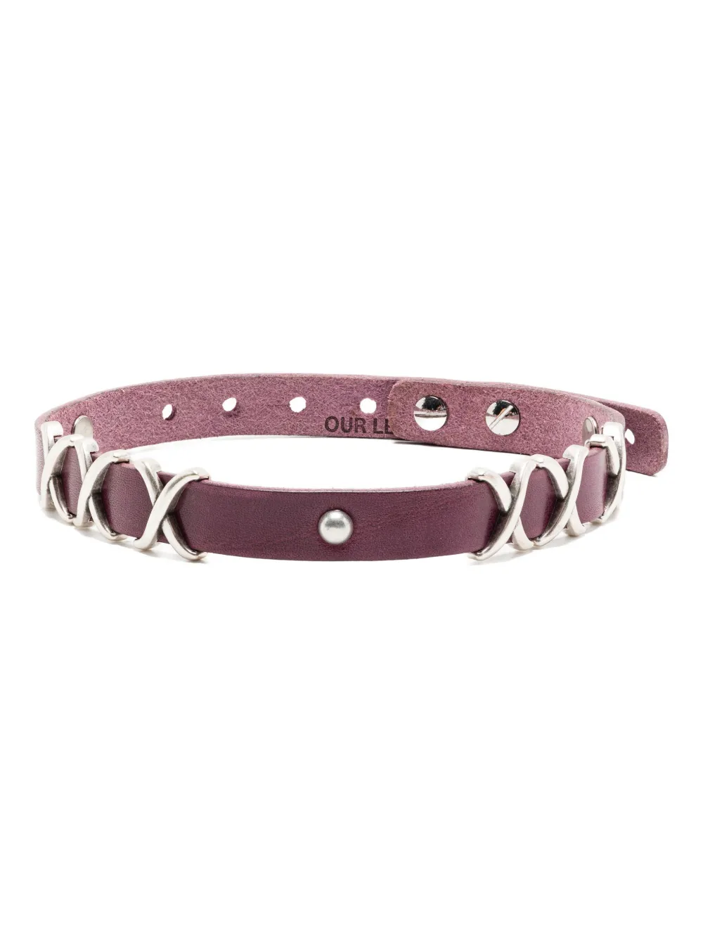 Card Deck Leather Chocker