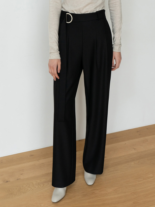 Straight Wide Legs Slacks