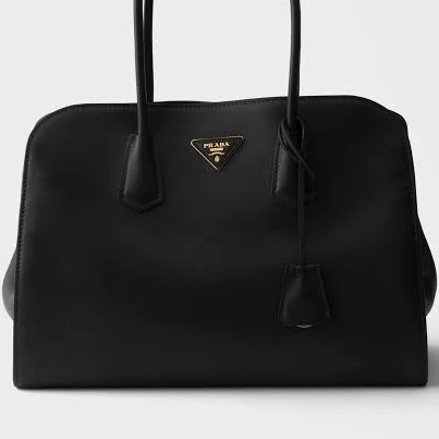 Prada Large Leather Tote Bag Woman