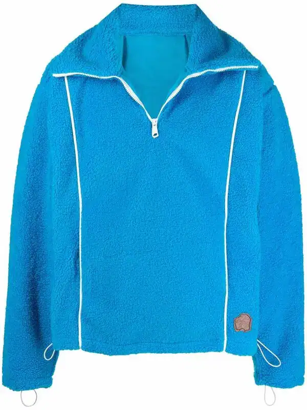 Victo Piped Fleece Sweatshirt