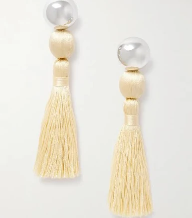 Sophie Buhai Venetian Tasseled Sterling Silver Earrings