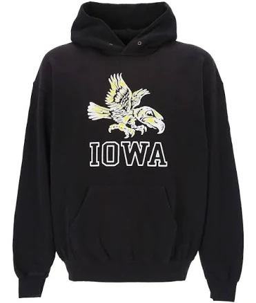 Wild Donkey Iowa hoodie - Black