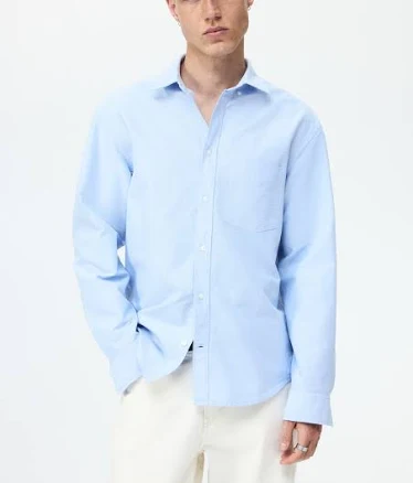 H&M Men's Regular Fit Oxford Shirt