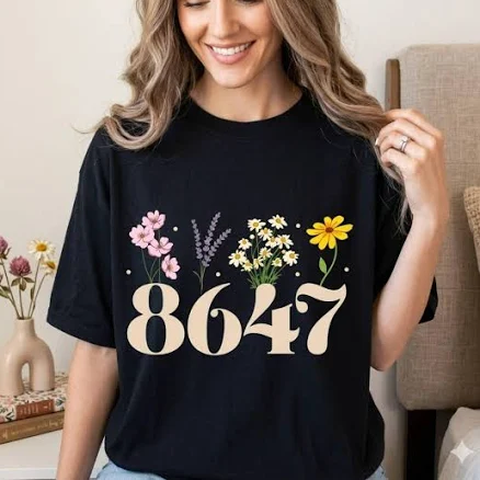 Floral Political Shirt