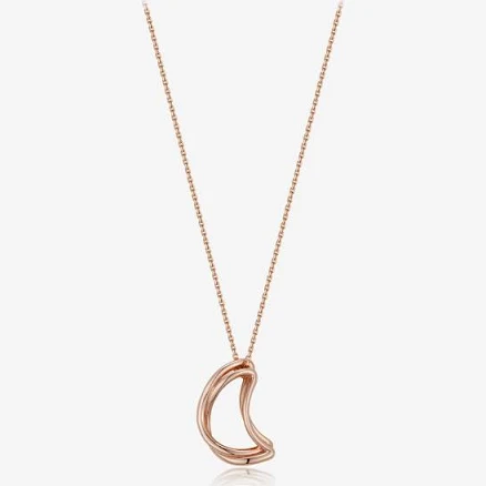 Signature. D Gold Necklace