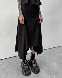 Folding Unbalance Skirt - 2 (Us 4)