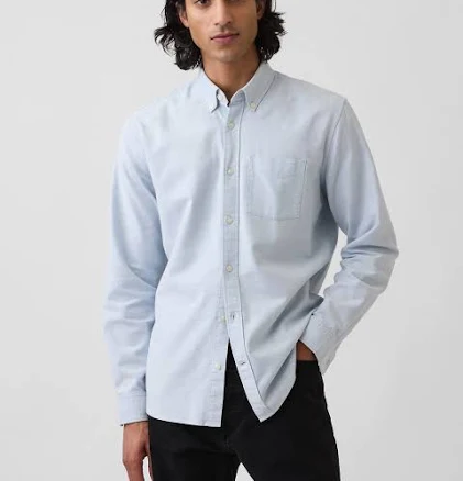 Men's Oxford Button-Down Shirt by Gap
