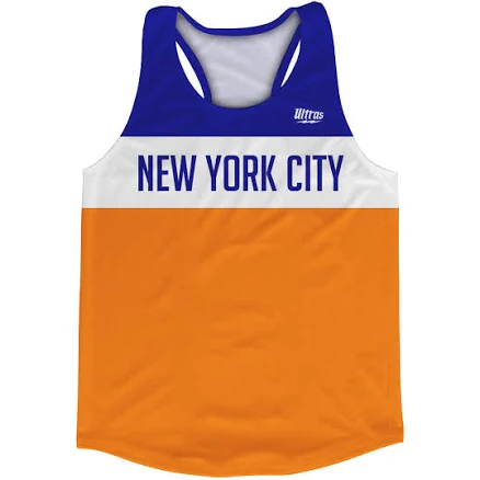 New York City Finish Line Running Track Top Made In USA