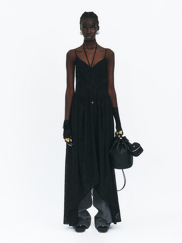 Slip-on Midi Dress