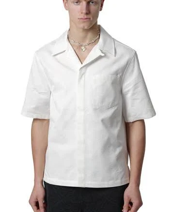 Casablanca Men's Monogram Bowling Shirt