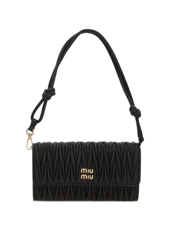Logo Plaque Shoulder Bag