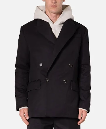 mnml Men's Double Breasted Suit Jacket