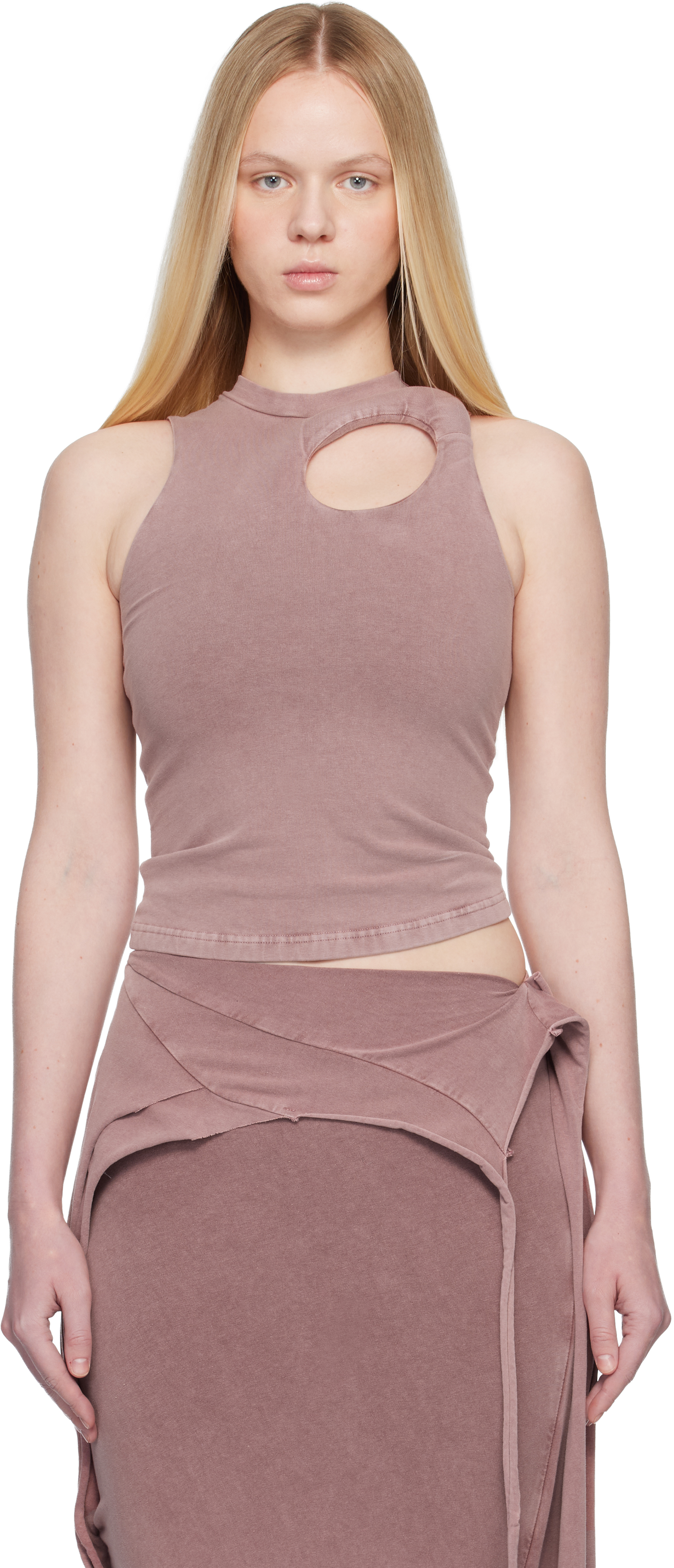 Blue Drape Lounge Pants