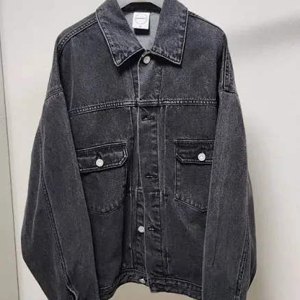 Minimalist Project Washed Overfit Denim Jacket
